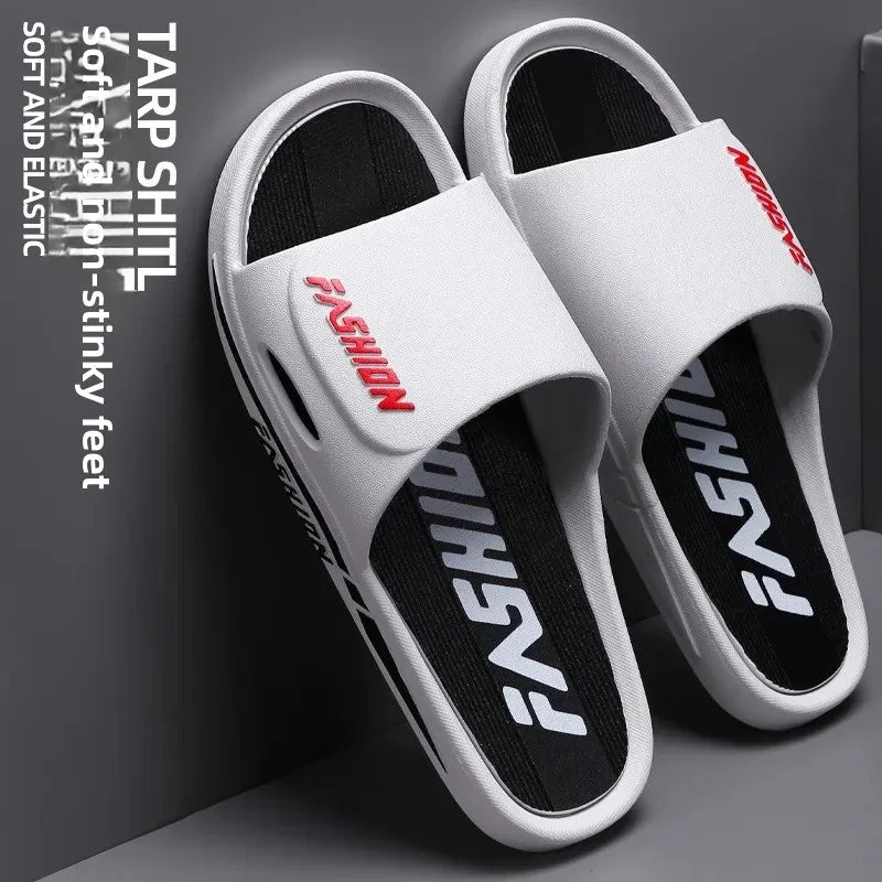 Men's Trendy Non-Slip Summer PVC Slippers