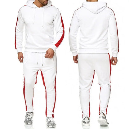 Men's 2 Piece Long Sleeve Moisture Wicking Hoodie