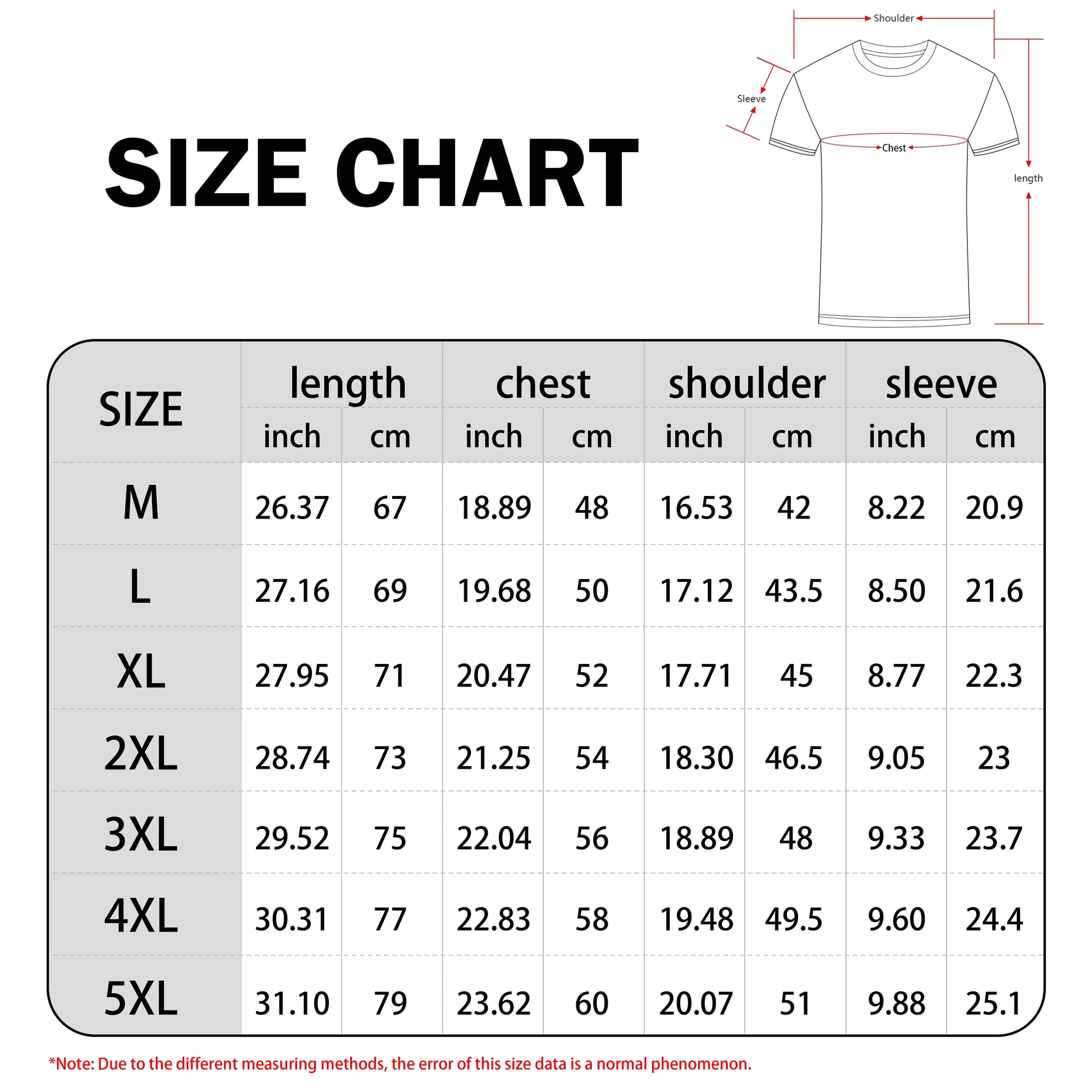 Men's Love Heart O-Neck Short Sleeve T-Shirt