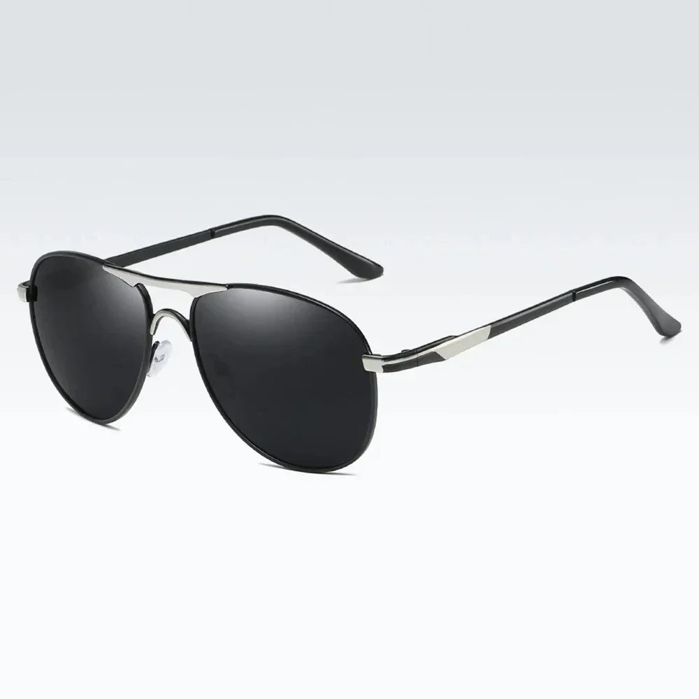 Men's Metal Frame Polarized Sunglasses