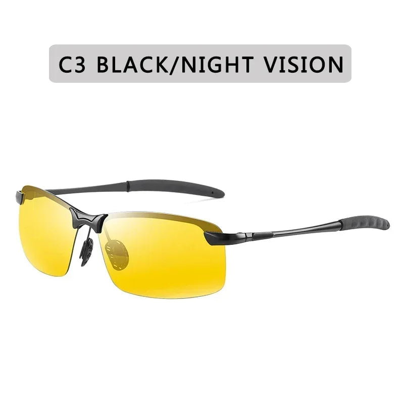 Men's Polarized Photochromic Day Night Sunglasses