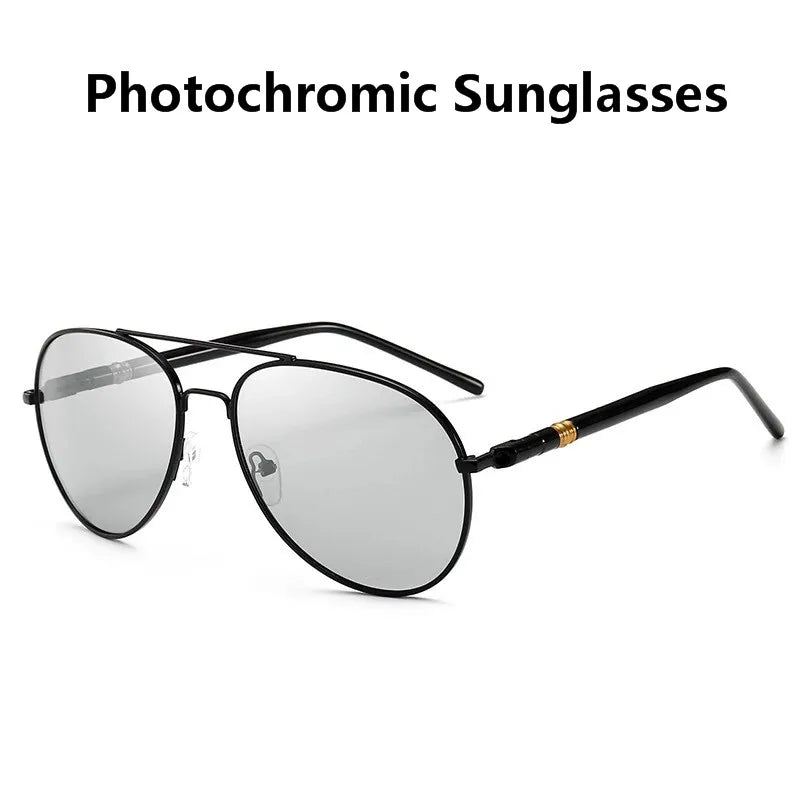 Men's Polarized Classic Pilot Sunglasses