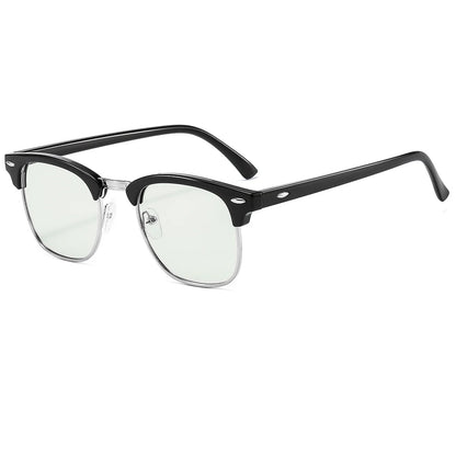 Men's Rectangle Retro Shade Photochromic Sunglasses