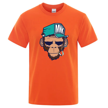 Men's Short Sleeve Animal Print T Shirt