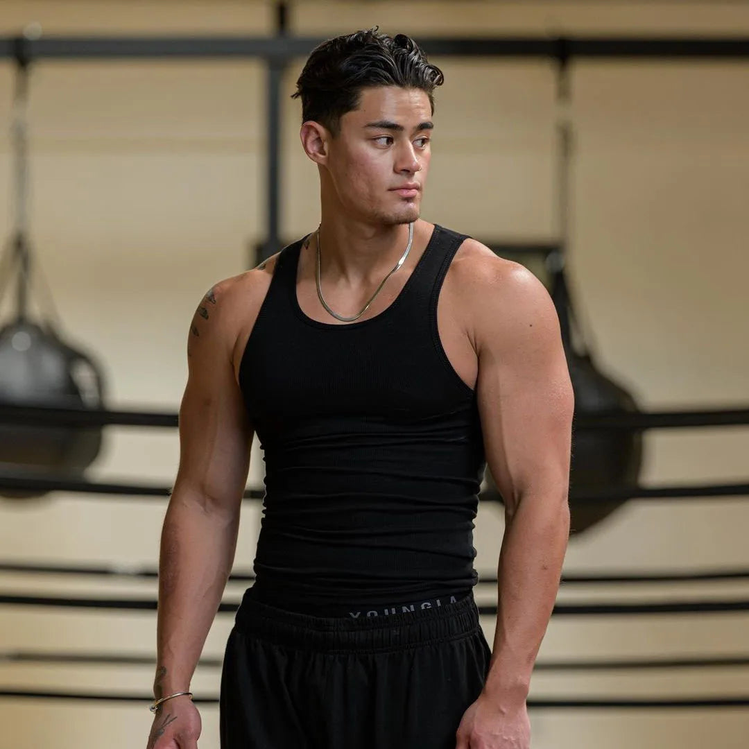 Men's Breathable Sleeveless Gym Vest