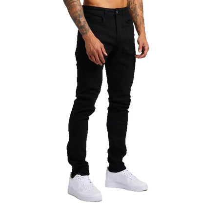 Men's Slim Fit Elastic Bootcut Denim Jeans