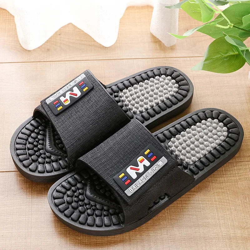 Men's Summer Massage Soles Antiskid Slippers