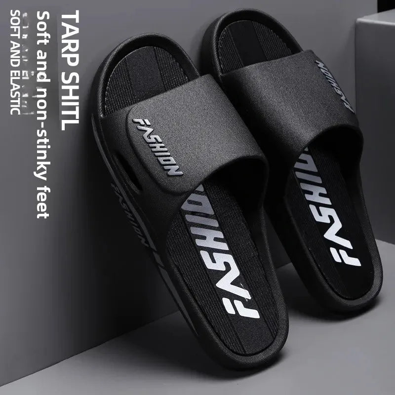 Men's Trendy Non-Slip Summer PVC Slippers