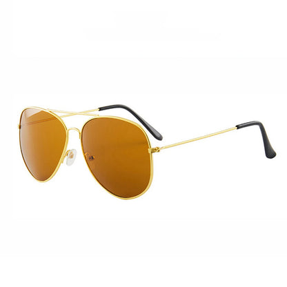 Men's UV400 Driving Aviator Alloy Frame Sunglasses