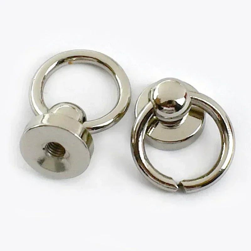 Metal O Ring Bag Side Clip Buckle Phone Case