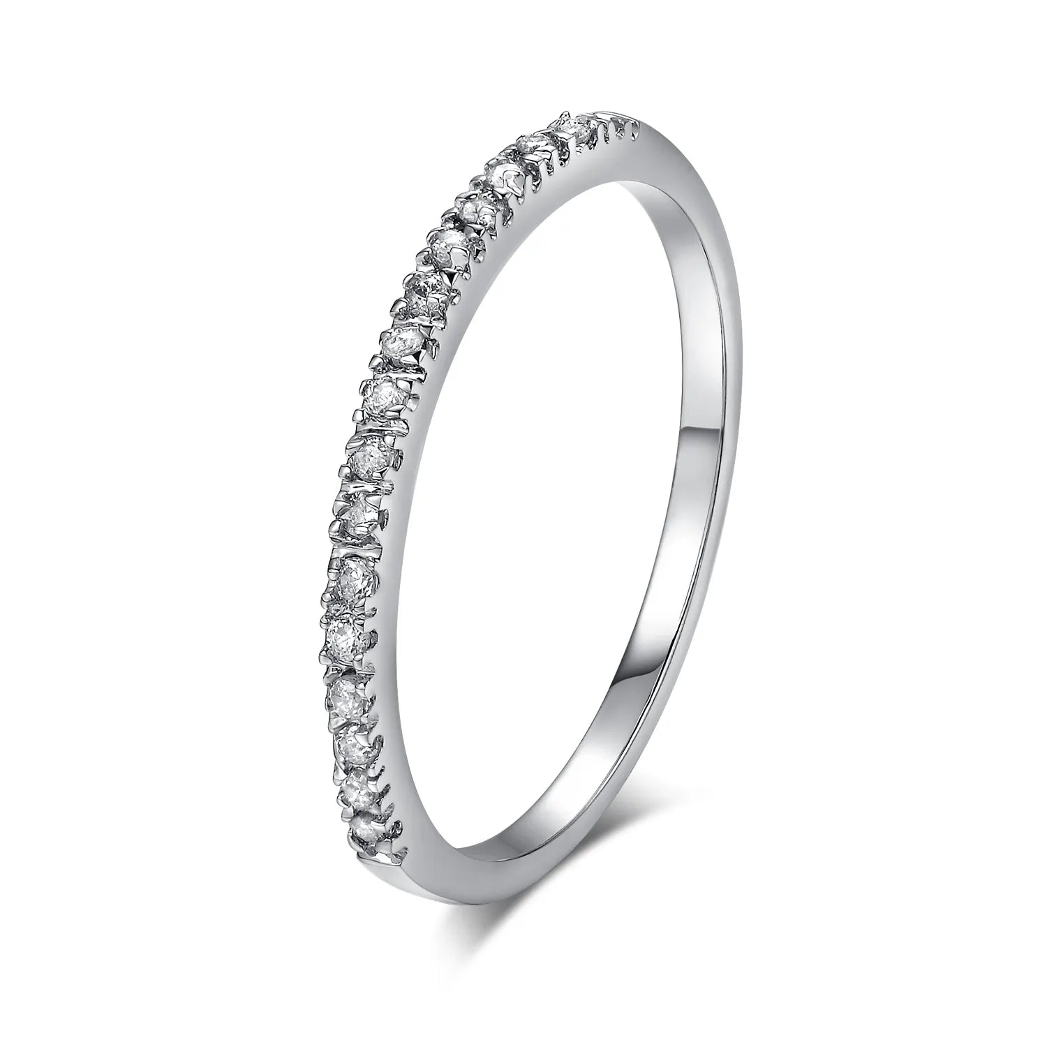 Micro Pave Zircon Stackable Tiny Rings for Women