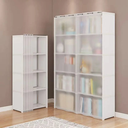 MultiLayer Dustproof Wardrobe Partition Bookshelf