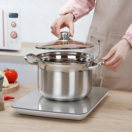 Multifunctional Double Handle Stove Induction Soup Pot
