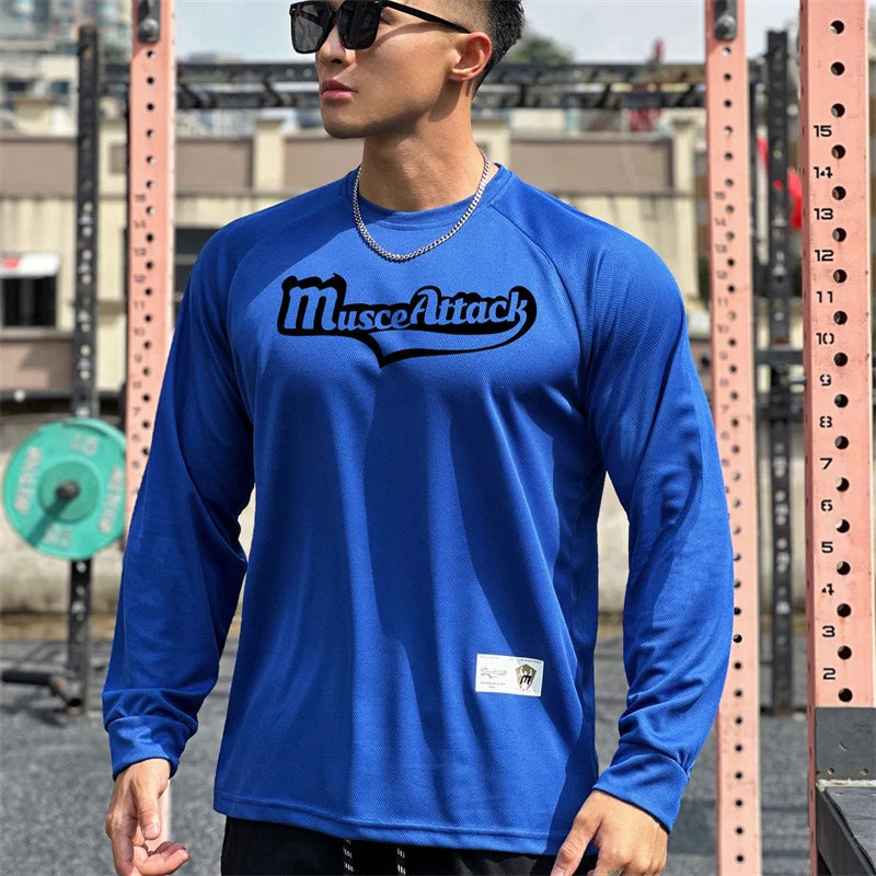 Muscle Fitness Men's Long Sleeve T-shirt