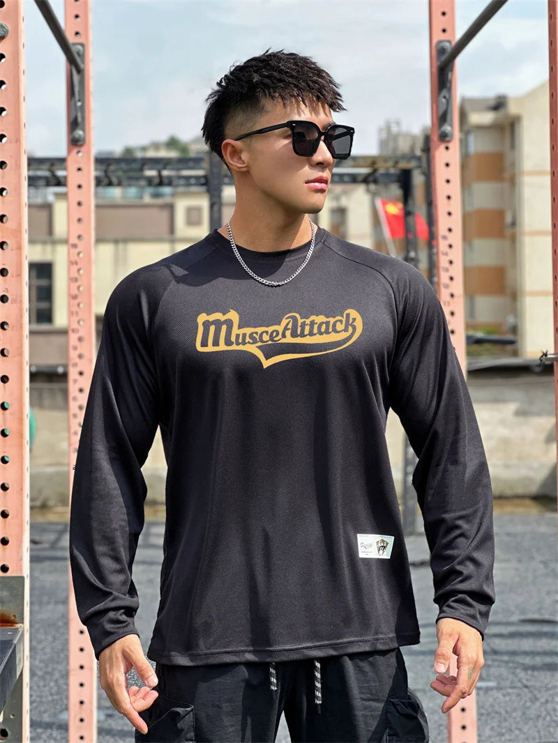Muscle Fitness Men's Long Sleeve T-shirt
