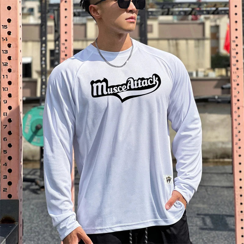 Muscle Fitness Men's Long Sleeve T-shirt
