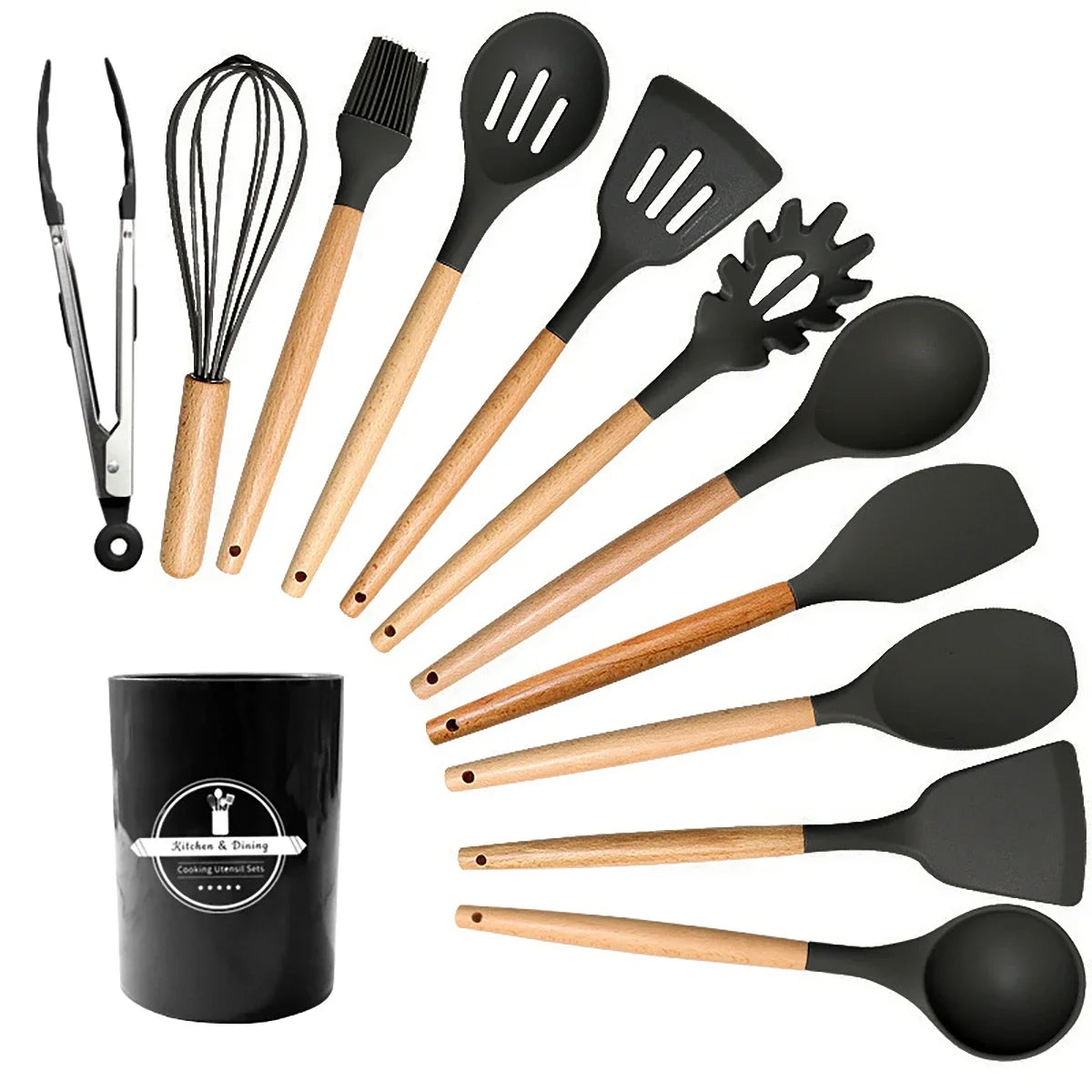 Non-Toxic Silicone Kitchen Utensil Set
