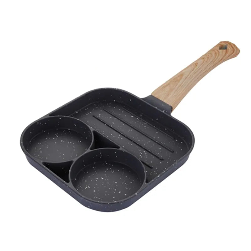 Non Stick 4 Hole Egg Frying Pan