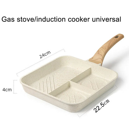 Non Stick Aluminum Thickened Frying Grill Pan