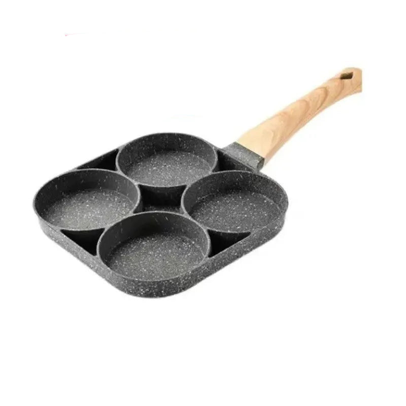 Non Stick 4 Hole Egg Frying Pan