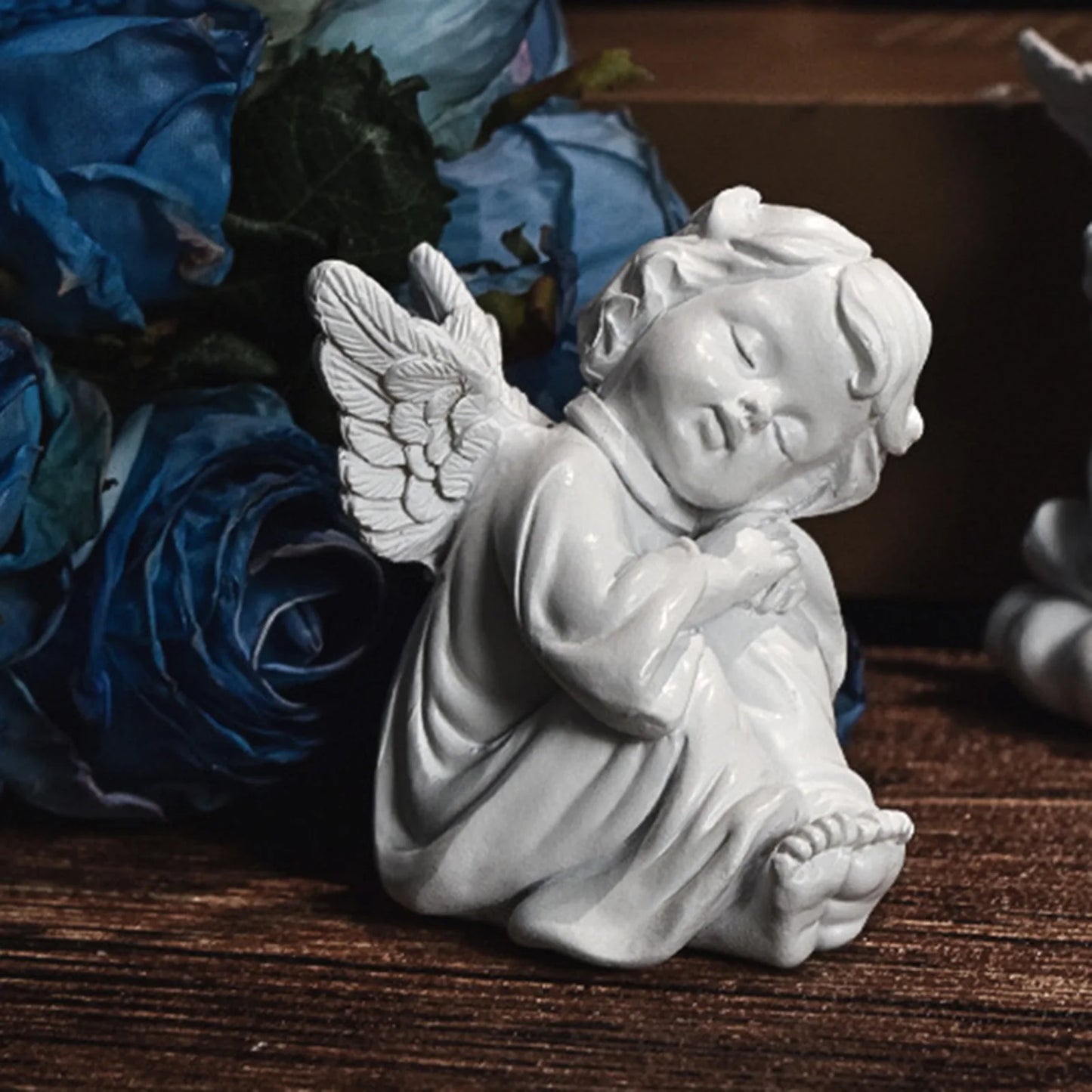 Christmas Nordic Angel Modern Resin Statue