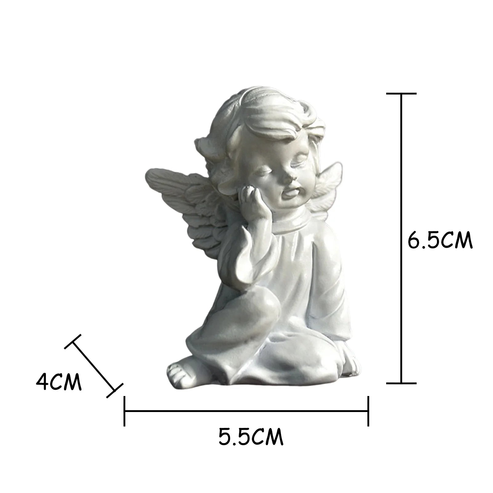 Nordic Angel Modern Resin Statue