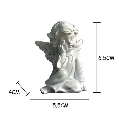 Nordic Angel Modern Resin Statue