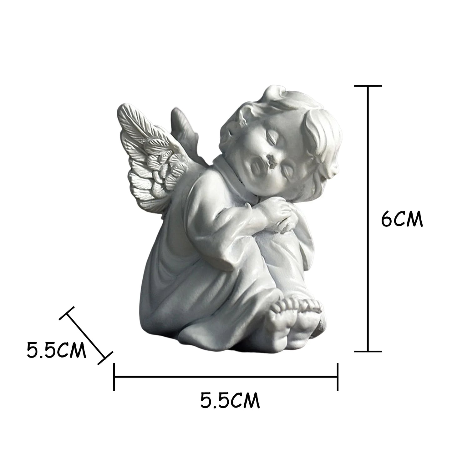 Nordic Angel Modern Resin Statue