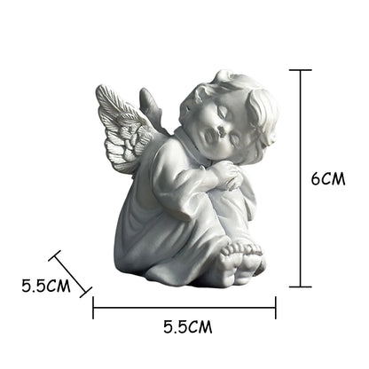 Nordic Angel Modern Resin Statue