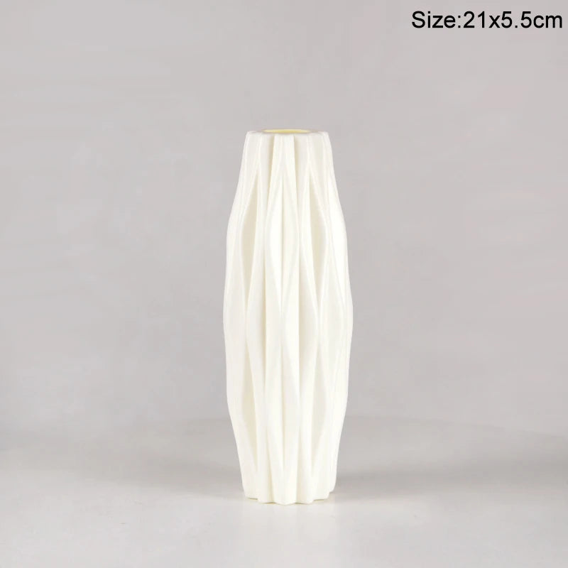 Nordic Plastic Flower Vase