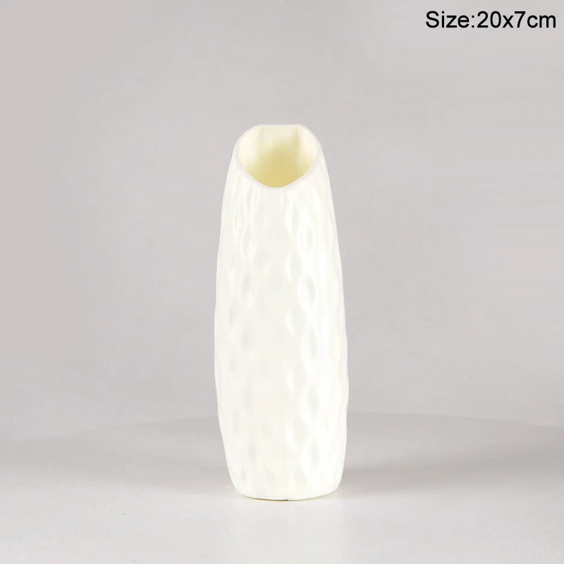 Nordic Plastic Flower Vase