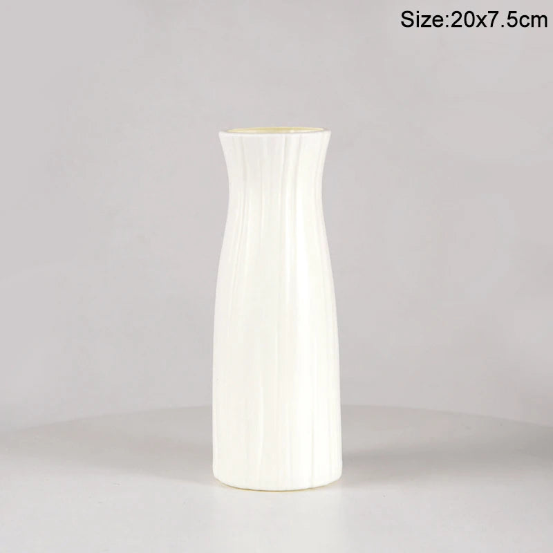 Nordic Plastic Flower Vase