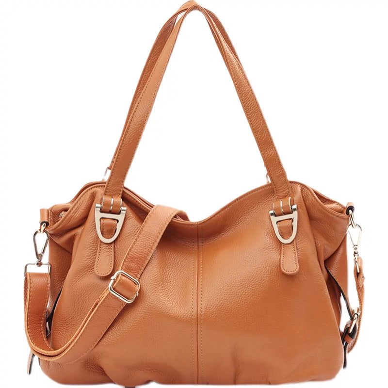 Premium Top-Layer Cowhide Shoulder Bag