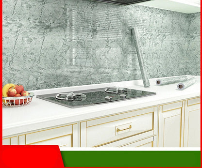 Thick Oil Proof Wall Stickers Foil Wallpaper