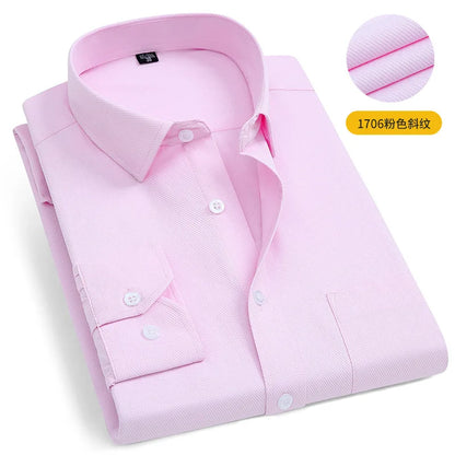 Plus Size Men's Business Casual Shirts