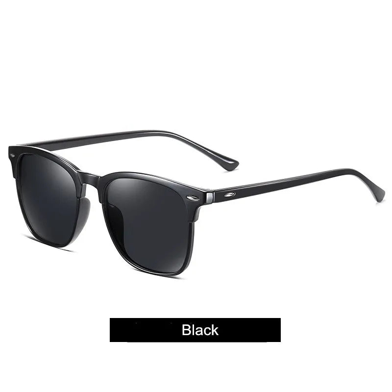 Unisex Polarized Driving Square Sunglasses