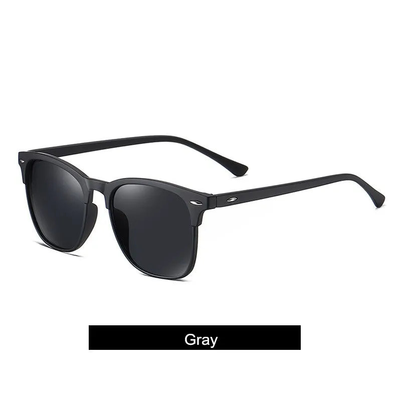Unisex Polarized Driving Square Sunglasses