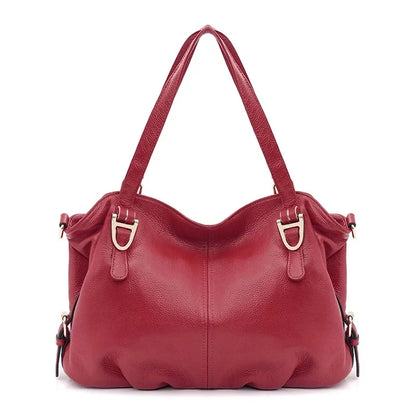 Premium Top-Layer Cowhide Shoulder Bag