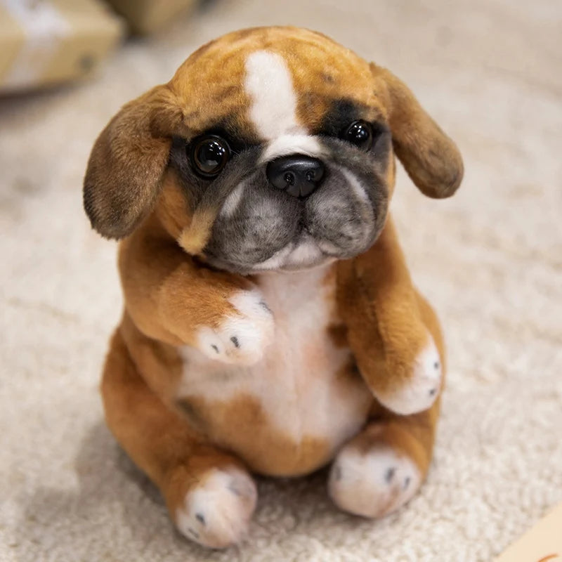 Realistic Plush Simulation Kids Dog Stuffed Toy