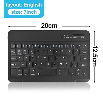Rechargeable Bluetooth Wireless Keyboard