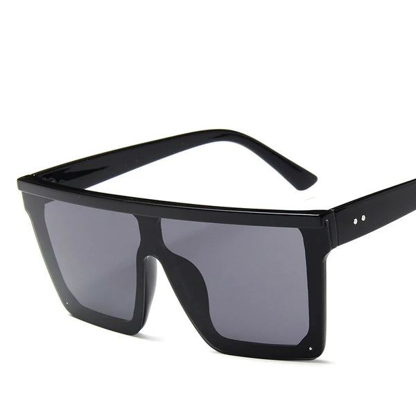 Retro Big Frame Gradient UV400 Sunglasses