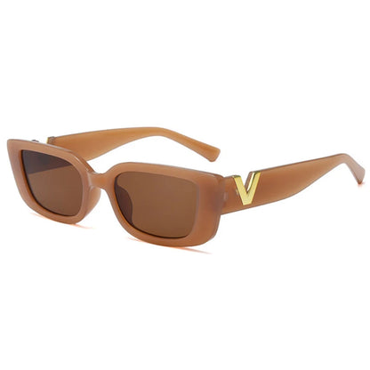 Retro Cat Eye UV400 Rectangle Sunglasses