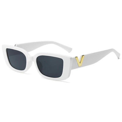 Retro Cat Eye UV400 Rectangle Sunglasses