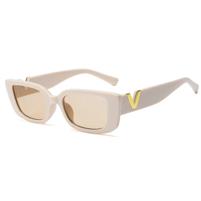Retro Cat Eye UV400 Rectangle Sunglasses