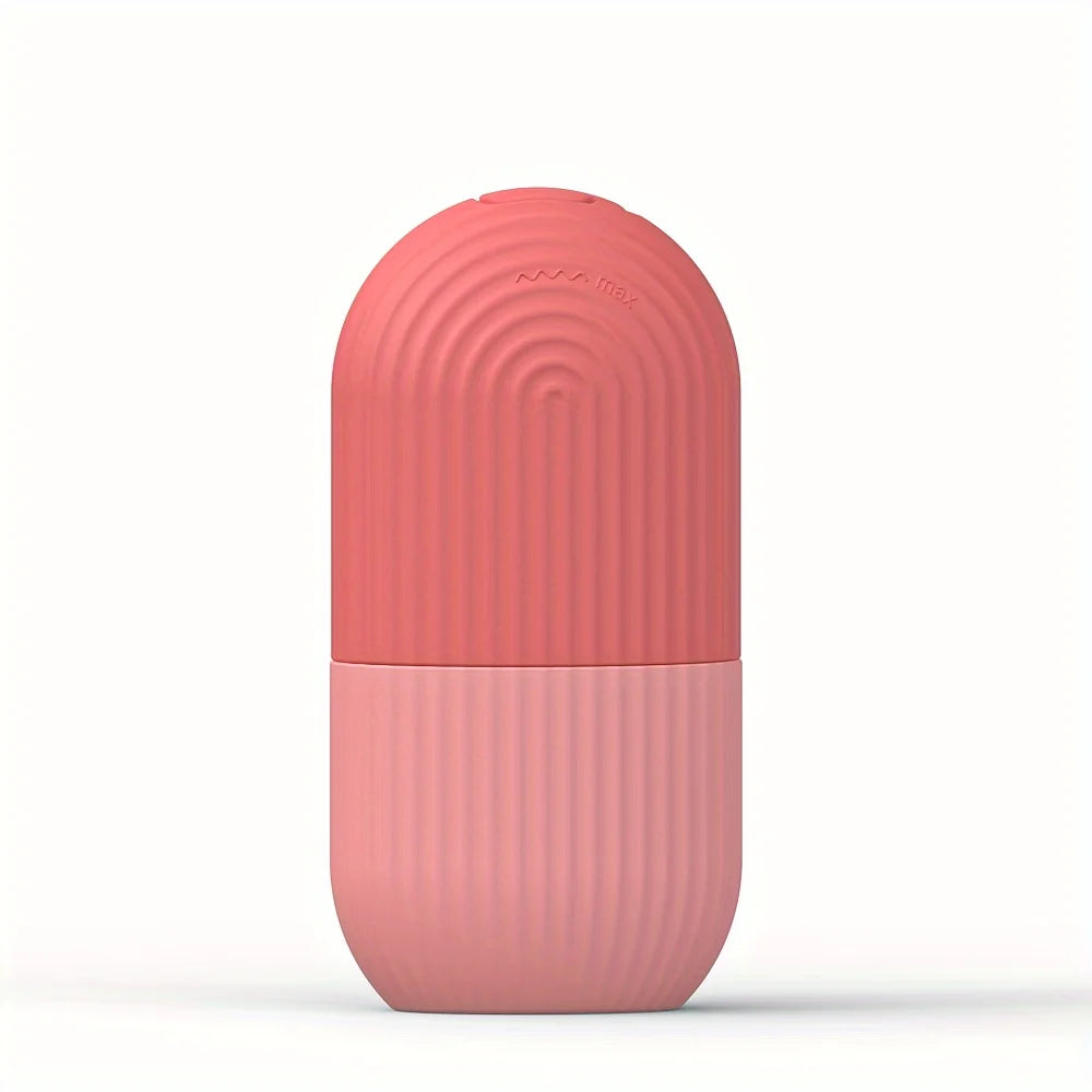 Reusable Leakproof Silicone Face Ice Roller - Skin Care Tool