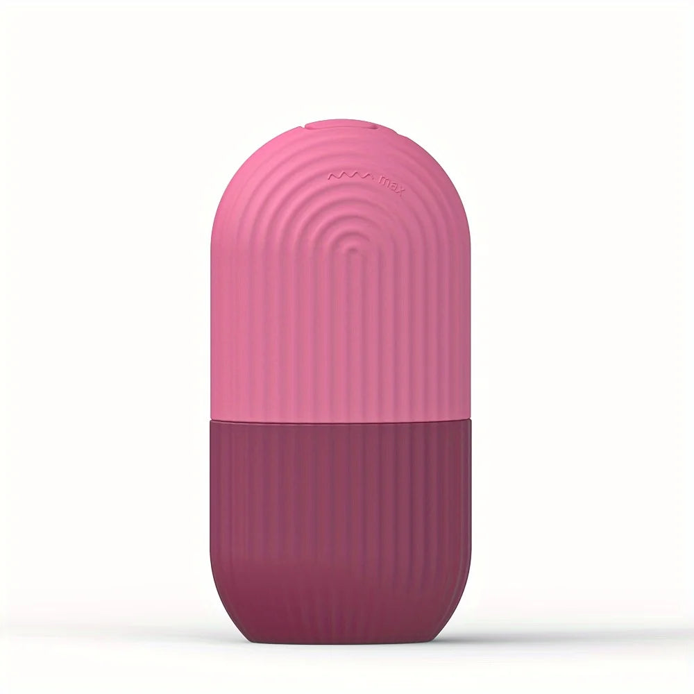 Reusable Leakproof Silicone Face Ice Roller - Skin Care Tool