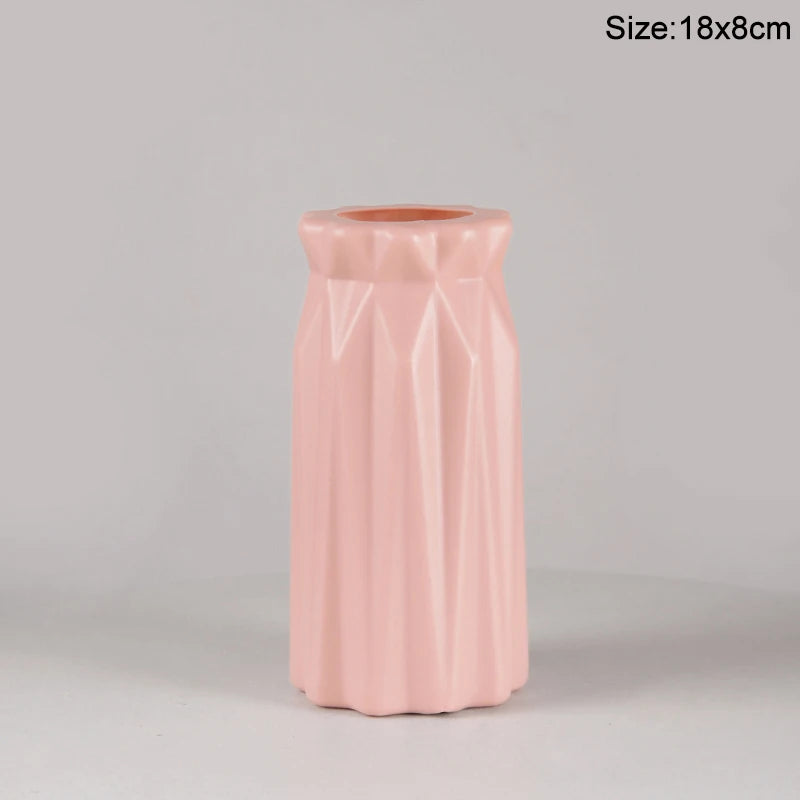 Room Decoration Plastic Flower Vase