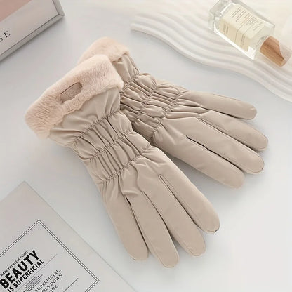Gants imperméables coupe-vent à la mode d'hiver