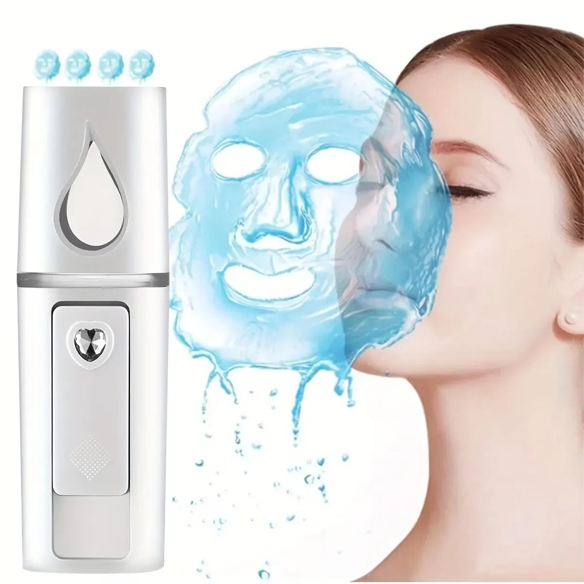 Mist Sprayer Facial Steamer - Nébuliseur hydratant pour le visage