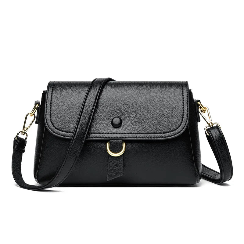 Sac bandoulière uni pour femme